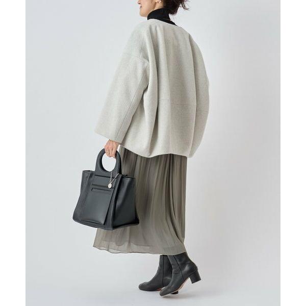 BEARDSLEY / ビアズリー 後ろぷっくりウールショートコート BEARDSLEY / ビアズリー 後ろぷっくりウールショートコート