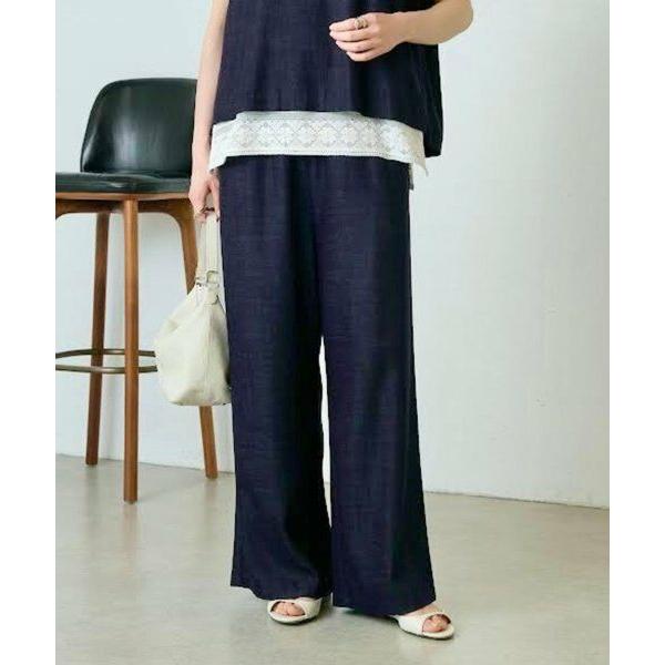 BEARDSLEY / ビアズリー マルチウエストリブパンツ《6サイズ展開》の画像
