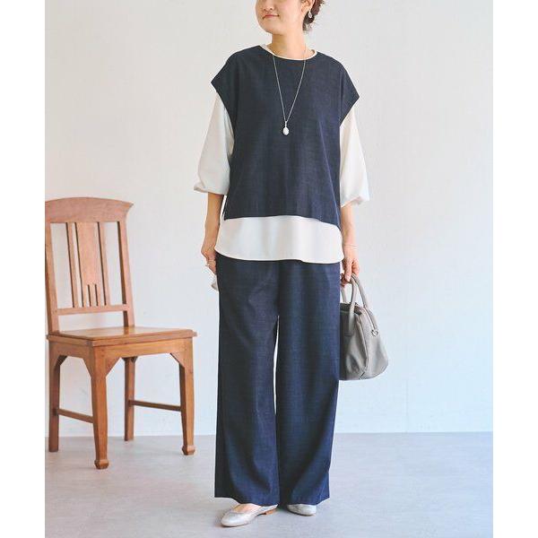 BEARDSLEY / ビアズリー マルチウエストリブパンツ《6サイズ展開》の画像