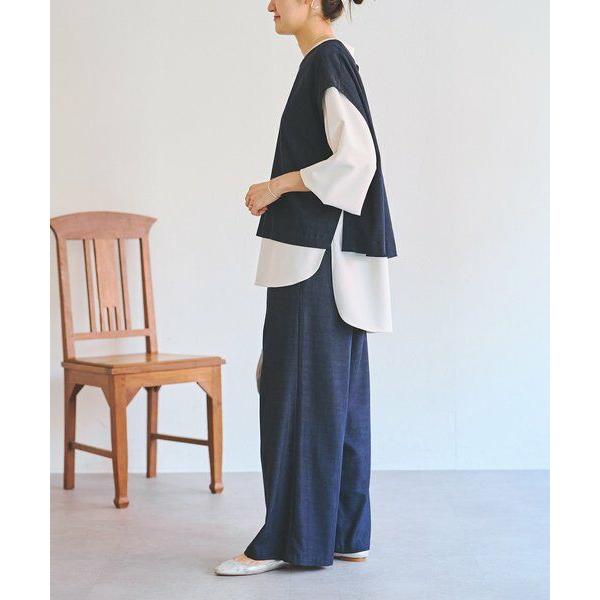BEARDSLEY / ビアズリー マルチウエストリブパンツ《6サイズ展開》の画像