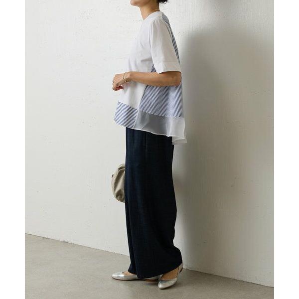 最終価格‼️新品今期BEARDSLEY ストライプコンビカットソー✨17600円 BEARDSLEY / ビアズリー ストライプコンビカットソー