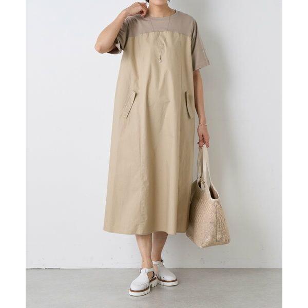 【ラスト1点！新品未使用】BEARDSLEY カットコンビフレアワンピース BEARDSLEY（ビアズリー）の「カットコンビフレアワンピース