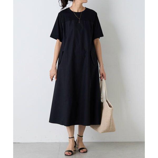 BEARDSLEY / ビアズリー カットコンビフレアワンピース