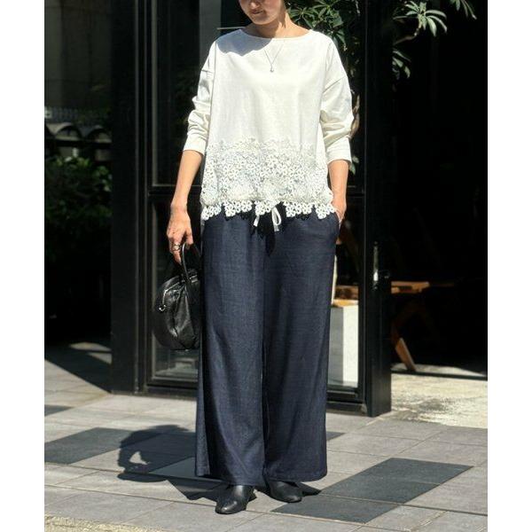 ビアズリー 裾レースカットソーシャツ BEARDSLEY / ビアズリー 裾レースカットソー : タカシマヤ