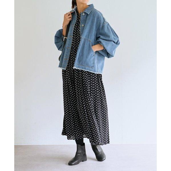 ビアズリー　ドットギャザーワンピース BEARDSLEY（ビアズリー）の「《3サイズ展開》ドットギャザー