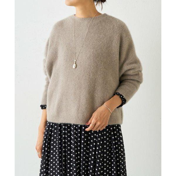 美品 ビアズリー BEARDSLEY FOXウール後ろボタンニット 定価2.3 BEARDSLEY（ビアズリー） FOXウール後ろボタンニット : タカシマヤ