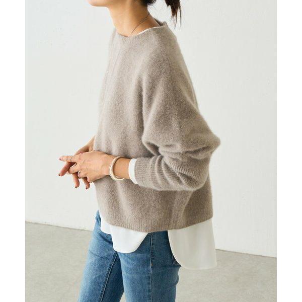 BEARDSLEY（ビアズリー） FOXウール後ろボタンニット : タカシマヤ