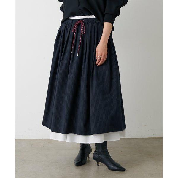 BEARDSLEY（ビアズリー） レイヤードギャザースカート : タカシマヤ