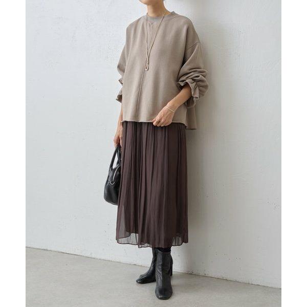 BEARDSLEY　袖口フリルトレーナー ビアズリー BEARDSLEY 袖口フリルトレーナー （black） -靴