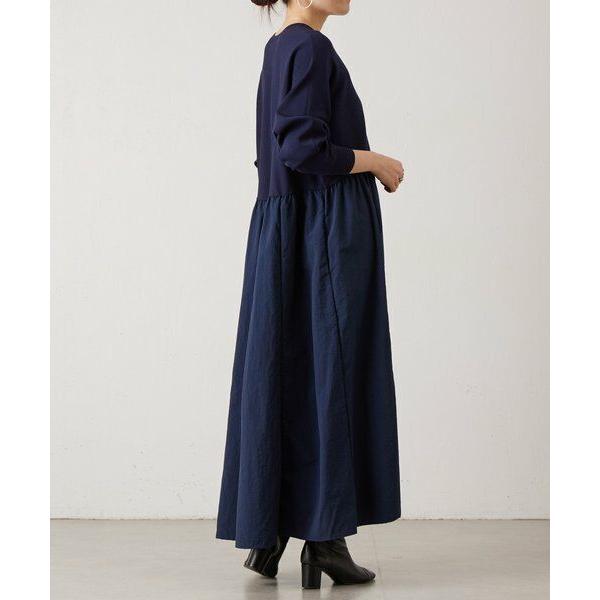BEARDSLEY / ビアズリー ニットコンビワンピースの画像