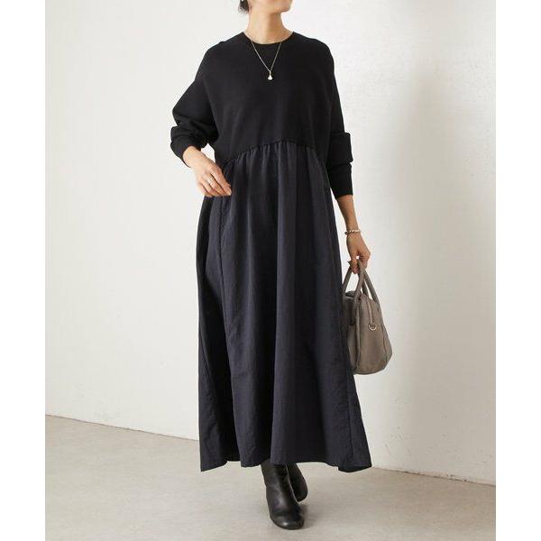 BEARDSLEY / ビアズリー ニットコンビワンピースの画像