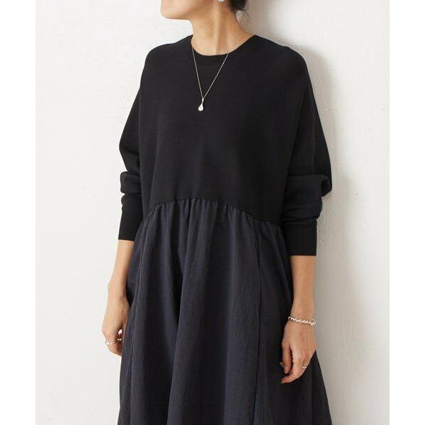 BEARDSLEY / ビアズリー ニットコンビワンピースの画像
