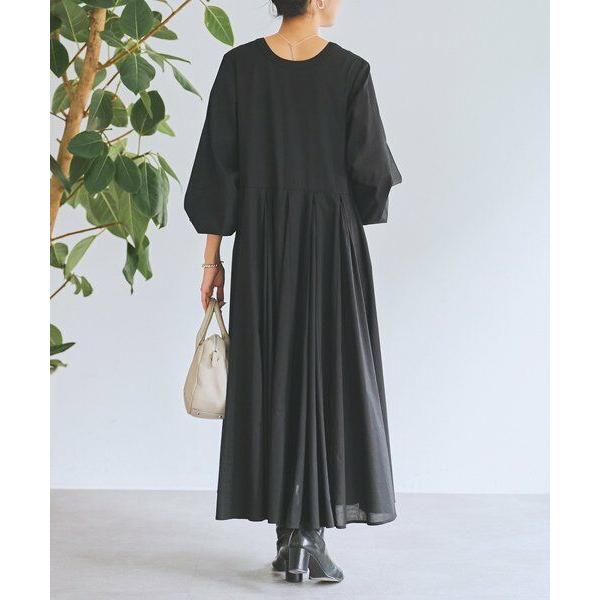 BEARDSLEY / ビアズリー 前後ギャザーワンピースの画像