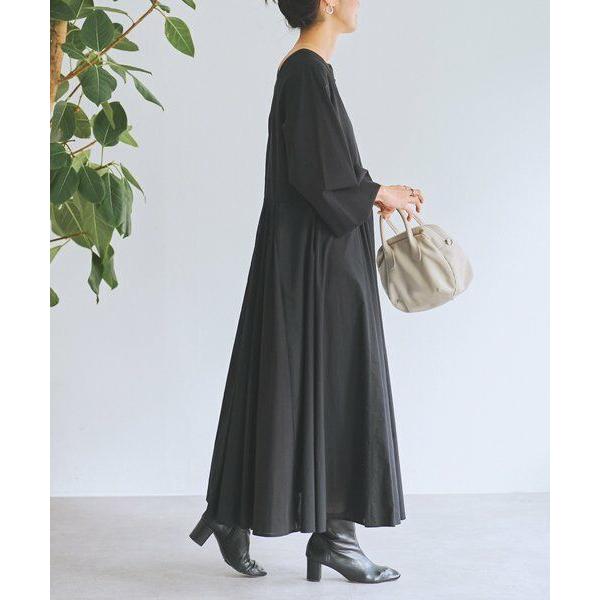BEARDSLEY / ビアズリー 前後ギャザーワンピースの画像