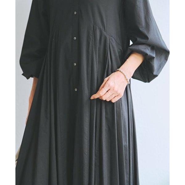 BEARDSLEY / ビアズリー 前後ギャザーワンピースの画像