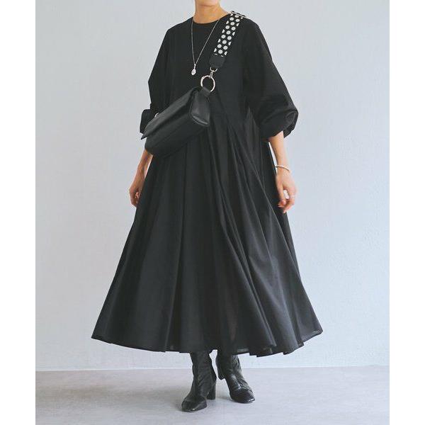 BEARDSLEY / ビアズリー 前後ギャザーワンピースの画像