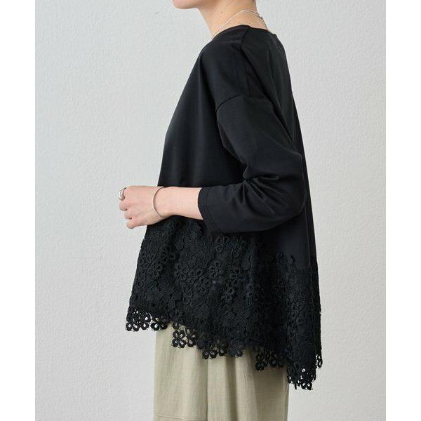 BEARDSLEY（ビアズリー） 裾レースカットソー : タカシマヤ