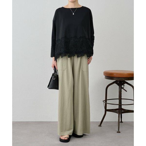 BEARDSLEY（ビアズリー） 裾レースカットソー : タカシマヤ