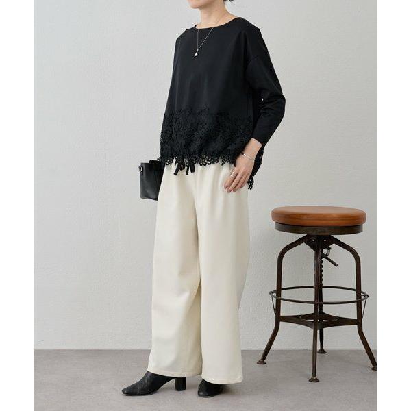 BEARDSLEY（ビアズリー） 裾レースカットソー : タカシマヤ
