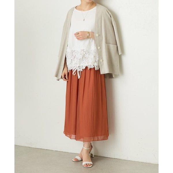 BEARDSLEY（ビアズリー） 裾レースフレンチカットソー : タカシマヤ