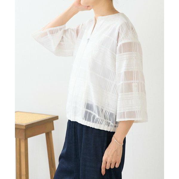 BEARDSLEY（ビアズリー） シアーチェックジップブルゾン : タカシマヤ
