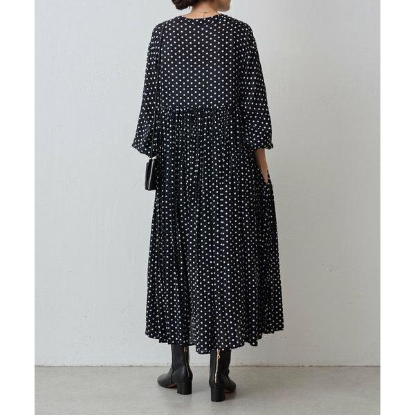 BEARDSLEY / ビアズリー 《3サイズ展開》ドットギャザーワンピース  