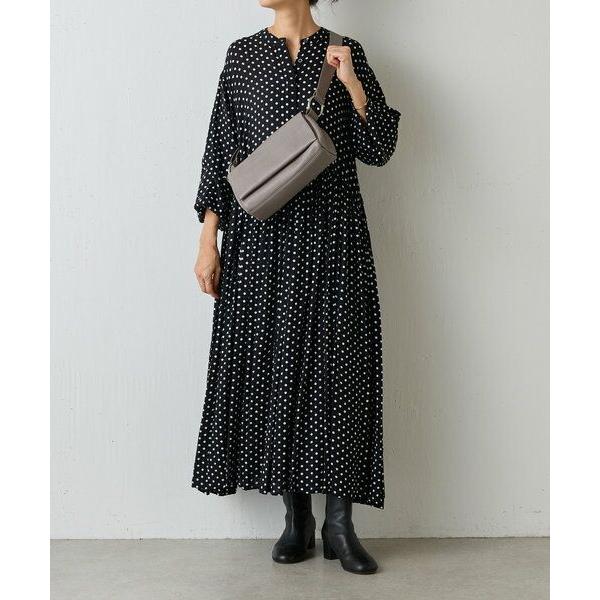 BEARDSLEY / ビアズリー 《3サイズ展開》ドットギャザーワンピース 