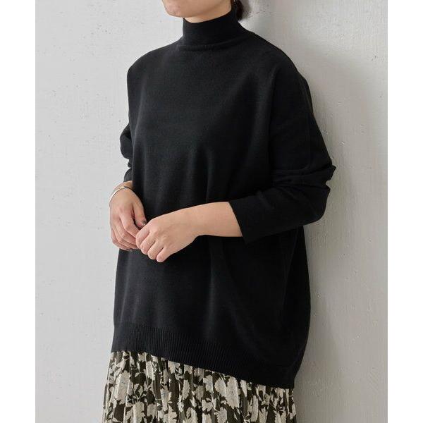 ☆美品☆ ビアズリー カラーネップ ビッグタートルネックニット ☆美品☆ ビアズリー カラーネップ ビッグタートルネックニット