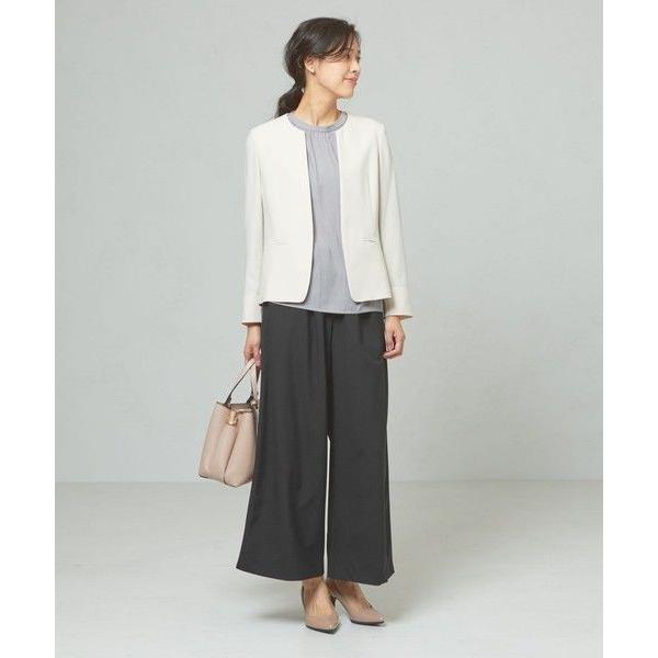 The Station Store United Arrows Ltd ザ ステーション ストア ユナイテッドアローズ Closet Story ウエストギャザー ワイドパンツ 手洗い可能 タカシマヤファッションスクエア 通販 Paypayモール