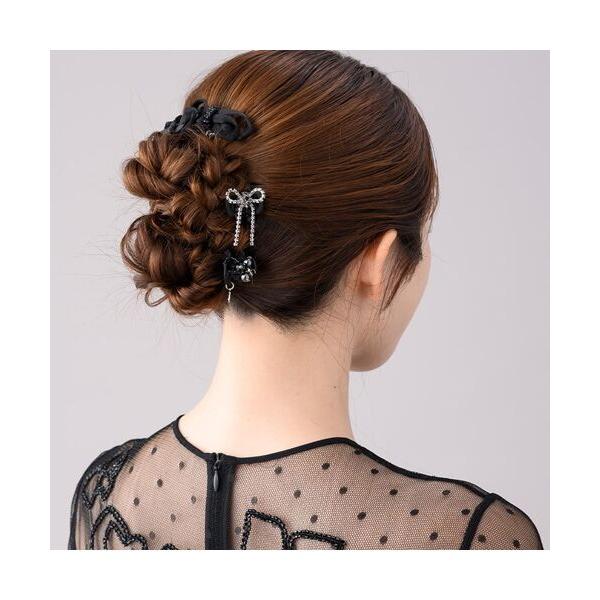 Complex Biz ブラックリボンヘアクリップ Complex Biz（コンプレックスビズ） テンダリーリボン ホイップ