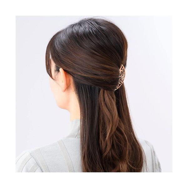 Complex Biz コンプレックスビズ　ボタニカル　ヘアコームチタン製 ボタニカルグリッター ステンレスコーム | Complex Biz (Women