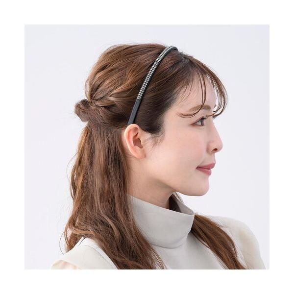 ［新品］COMPLEX BIZ クリスタルメッシュヘアバンド Complex Biz（コンプレックスビズ） クリスタルメッシュ ヘアバンド