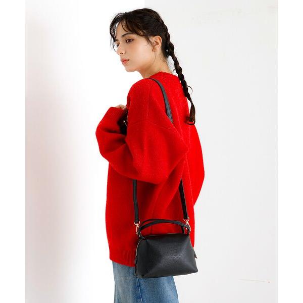 ルージュ・ヴィフ ラクレ（Rouge vif la cle）/【AULENTTI/オウレンティ】スクエアハンドショルダーバッグ Rouge vif la cle（ルージュヴィフラクレ） Rouge vif la cle