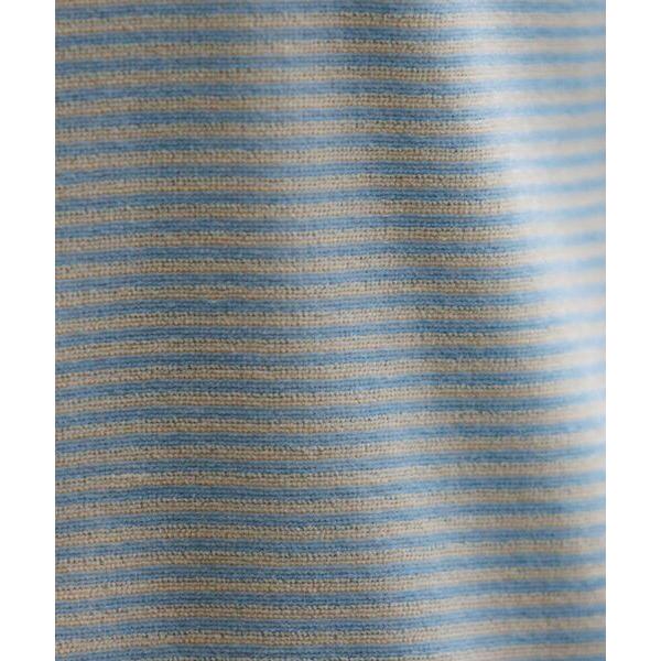 Rouge vif la cle / ルージュ・ヴィフ ラクレ 【Le Melange/ル・メランジュ】ベロアボーダーカーディガン/ベロア/カー | Rouge vif la cle | 11