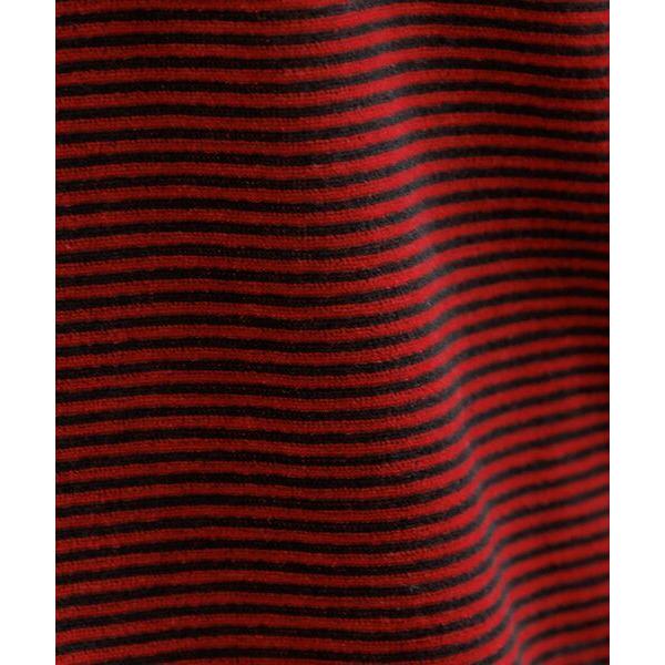 Rouge vif la cle / ルージュ・ヴィフ ラクレ 【Le Melange/ル・メランジュ】ベロアボーダーカーディガン/ベロア/カー | Rouge vif la cle | 06