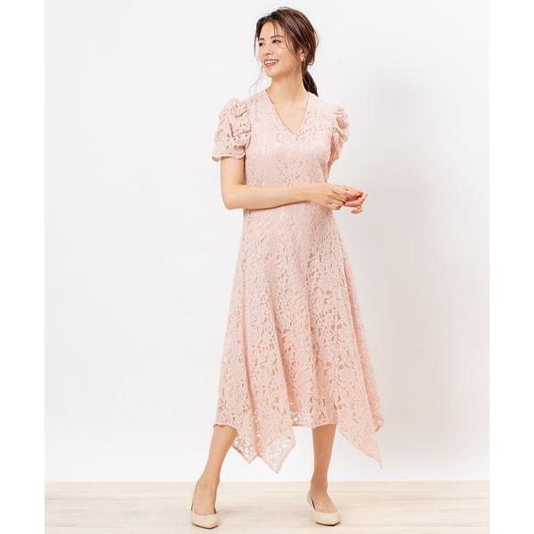 超歓迎 Rouge Vif La Cle ルージュ ヴィフ ラクレ Flicka ジャガードレースフレアワンピース 100 の保証 Pacifictafe Ac Fj