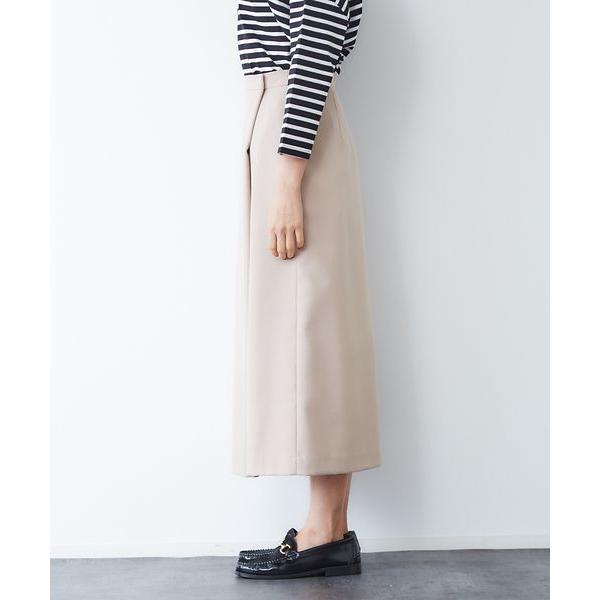 ルージュ・ヴィフ ラクレ（Rouge vif la cle）/サキソニーポケット付スカート Rouge vif la cle / ルージュ・ヴィフ ラクレ サキソニーポケット付