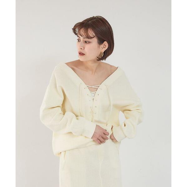 Rouge vif la cle / ルージュ・ヴィフ ラクレ 【セットアップ対応】2WAYワッフルカーデ | Rouge vif la cle