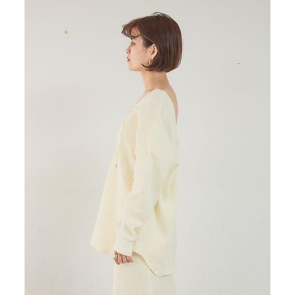 Rouge vif la cle / ルージュ・ヴィフ ラクレ 【セットアップ対応】2WAYワッフルカーデ | Rouge vif la cle | 02
