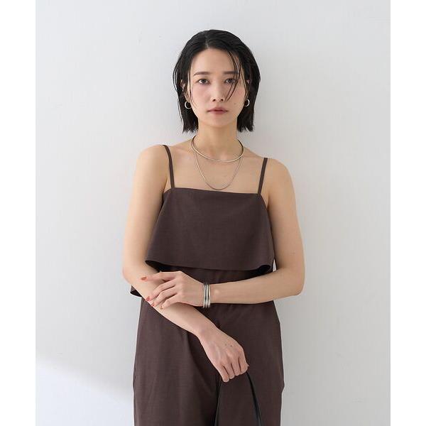 ルージュ・ヴィフ ラクレ（Rouge vif la cle）/フレアストレートワイドサロペット Rouge vif la cle（ルージュヴィフラクレ） Rouge vif la cle