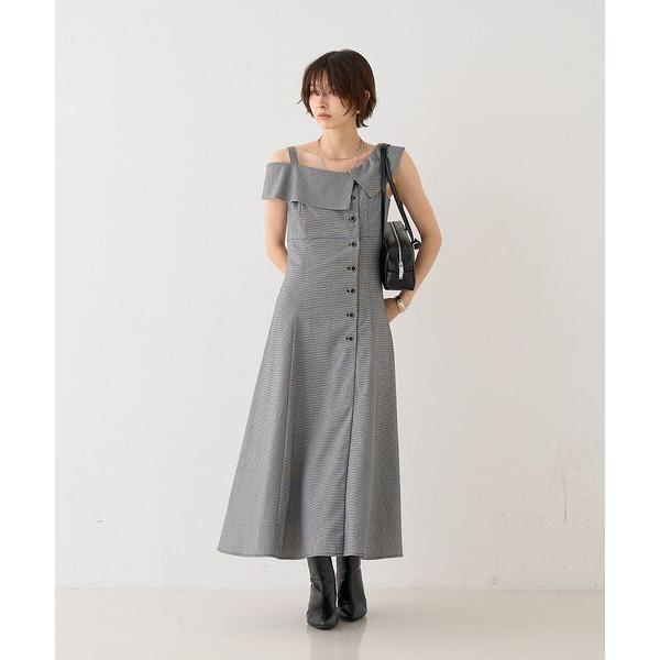 Rouge vif la cle ルージュヴィフラクレ Rouge vif la cle ルージュ・ヴィフ ラクレ 一部店舗限定 アシメショルダーワンピース タカシマヤファッションスクエア - 通販 - Yahoo ショッピング