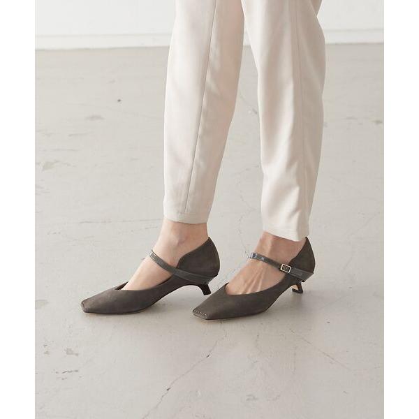 オゥ バニスター（Au BANNISTER）/スクエアトゥ ストラップパンプス Au BANNISTER（オゥ バニスター） Au BANNISTER / オゥ バニスター