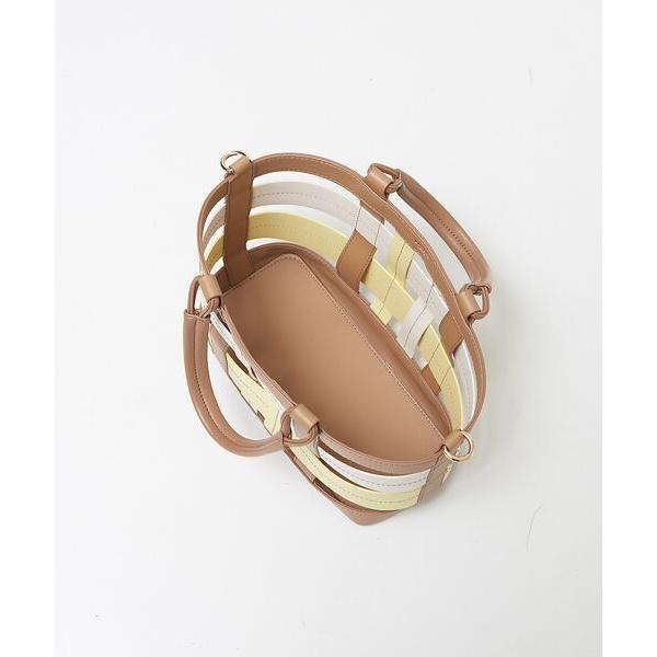 ロウェル シングス（LOWELL Things）/【STORY 23’6月号 P172掲載】Colatti/配色クリア2WAYトー LOWELL things（ロウェル シングス） 【STORY 23'6月号 P172掲載