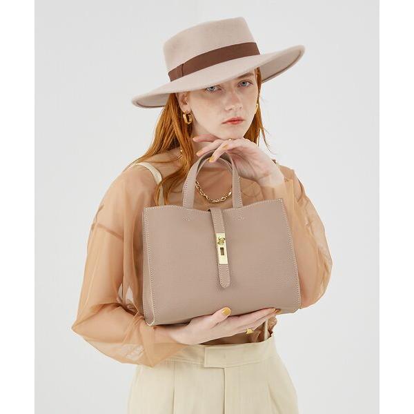 LOWELL things（ロウェル シングス） ○SOEUR/金具付きトートバッグ