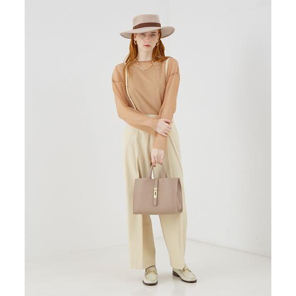 LOWELL things（ロウェル シングス） ○SOEUR/金具付きトートバッグ