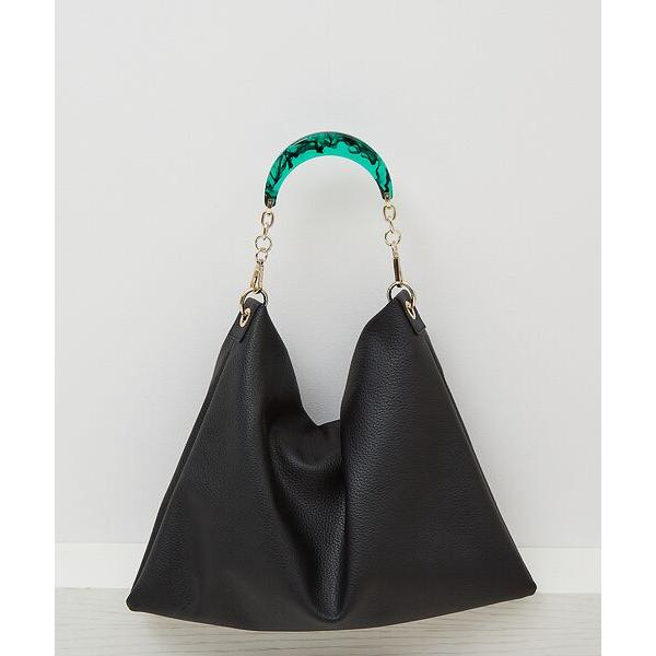 ロウェル シングス（LOWELL Things）/Resin−T/アクリルHOBOショルダーバッグ 24AW LOWELL things（ロウェル シングス） Resin-T/アクリルHOBOショルダー