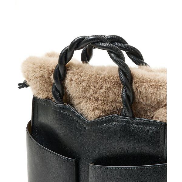 LOWELL things（ロウェル シングス） TWISTE/ダブルポケットファー2WAY