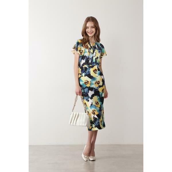 PINKY & DIANNE / ピンキーアンドダイアン ◆シャドーフラワープリントブラウス | PINKY&DIANNE | 11