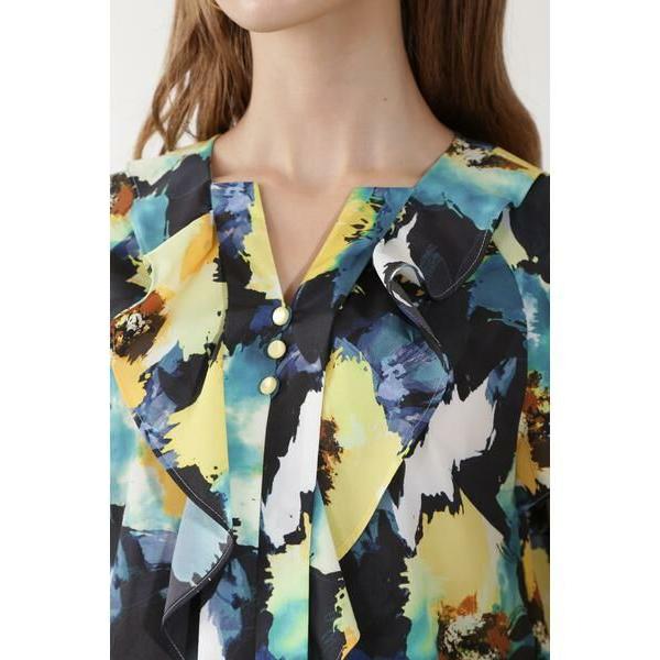 PINKY & DIANNE / ピンキーアンドダイアン ◆シャドーフラワープリントブラウス | PINKY&DIANNE | 14