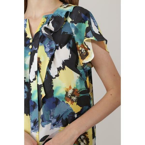 PINKY & DIANNE / ピンキーアンドダイアン ◆シャドーフラワープリントブラウス | PINKY&DIANNE | 15